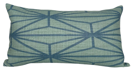 Katana Pillow Cover in Jade, Kelly Wearstler Textiles