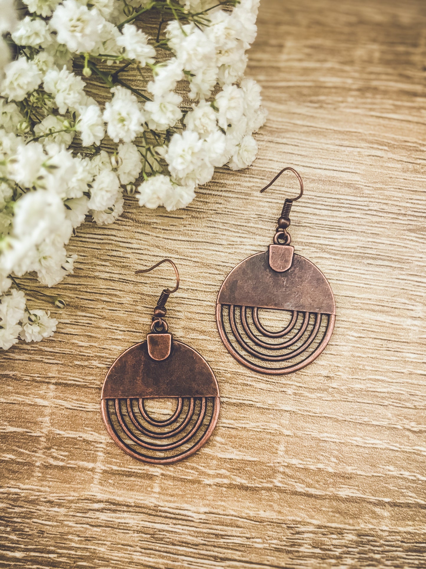 Copper Horizon Earrings
