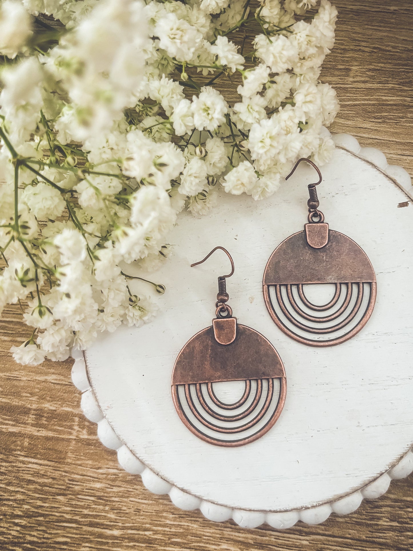 Copper Horizon Earrings