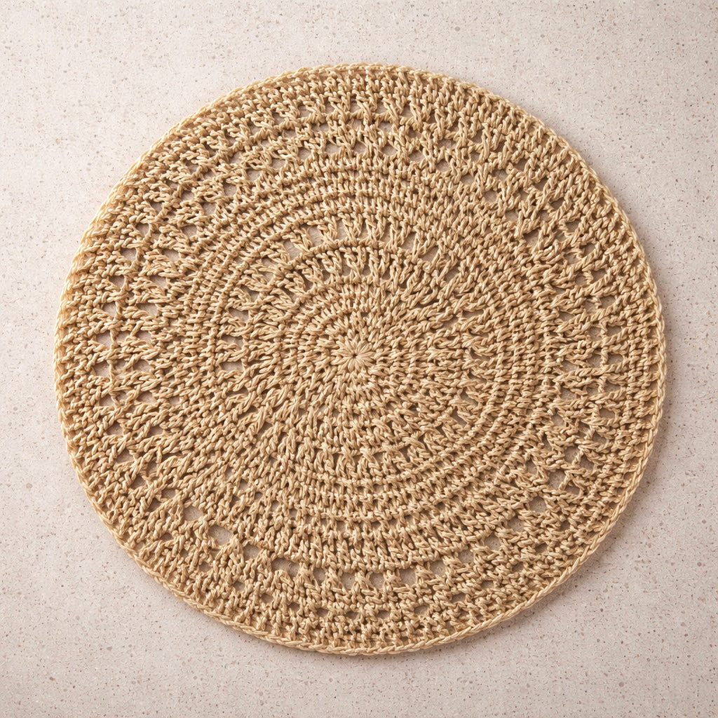 Malibu Natural Jute Placemats - 15"