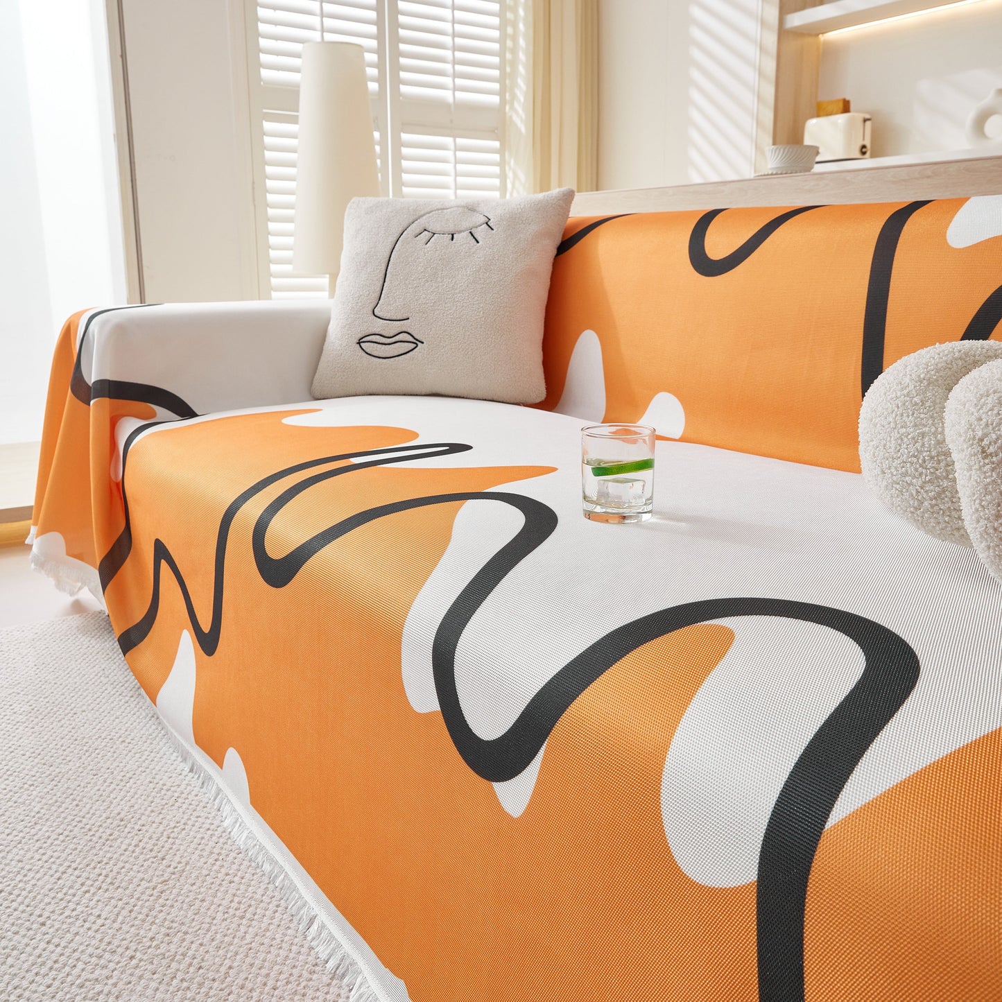 Lightweight Washed Soft Breathable Throw Blanket Perfect for Summer, Great Blanket Layer for Couch