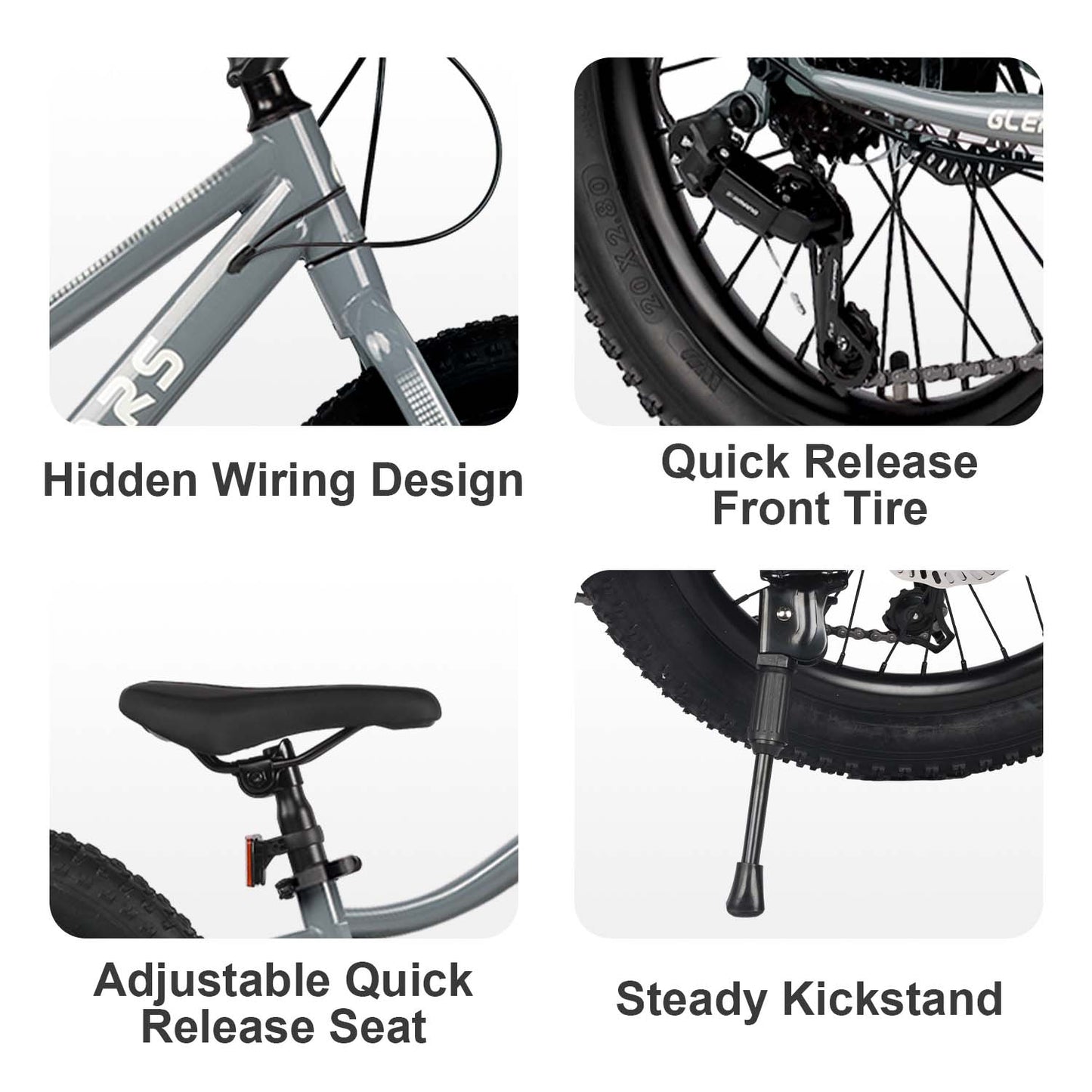 Glerc 24" Mountain Bike For Beginner - Mars