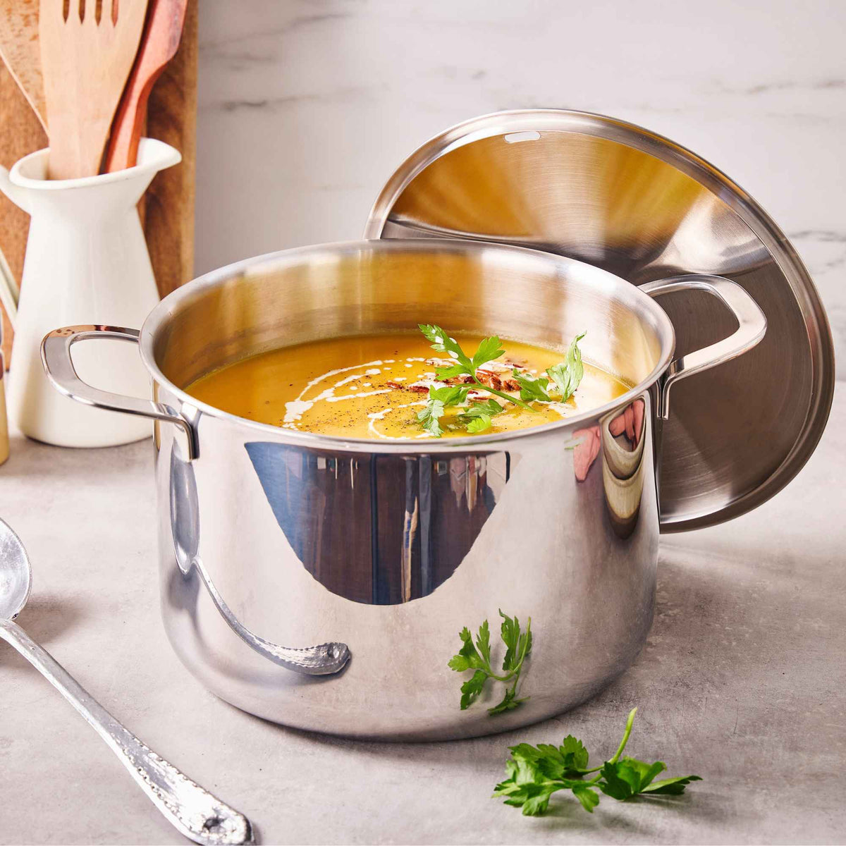 5-Ply Stainless Cookware Set, 14-Piece
