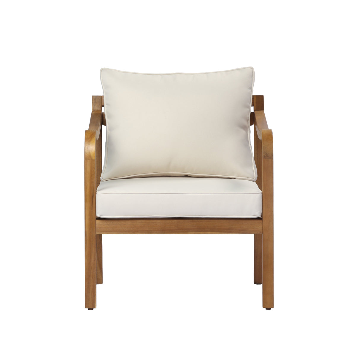 Acacia Wood Patio Club Chair