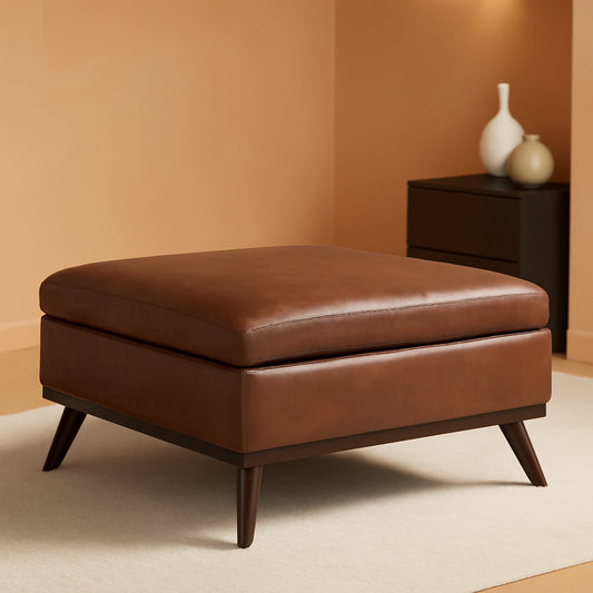 Owen 36Inches Wide Mid Century Storage Coffee Table