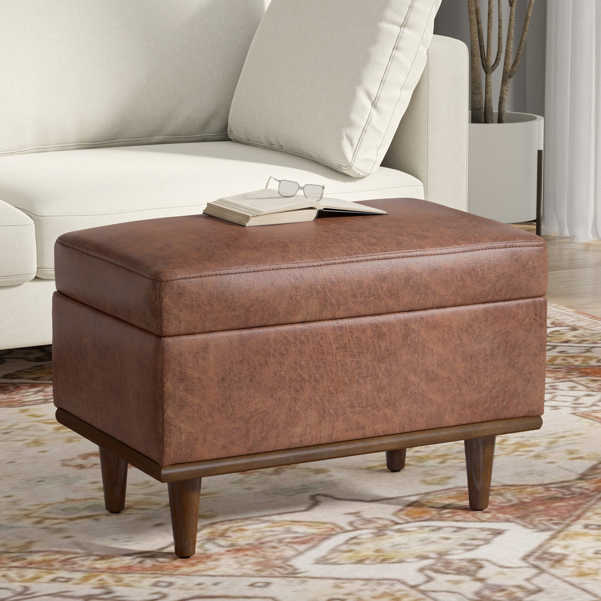 Shiloh Small Storage Ottoman