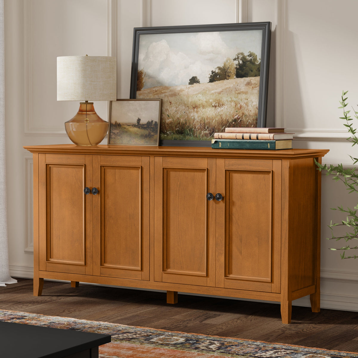 Amherst Wide 4 Door Storage Cabinet