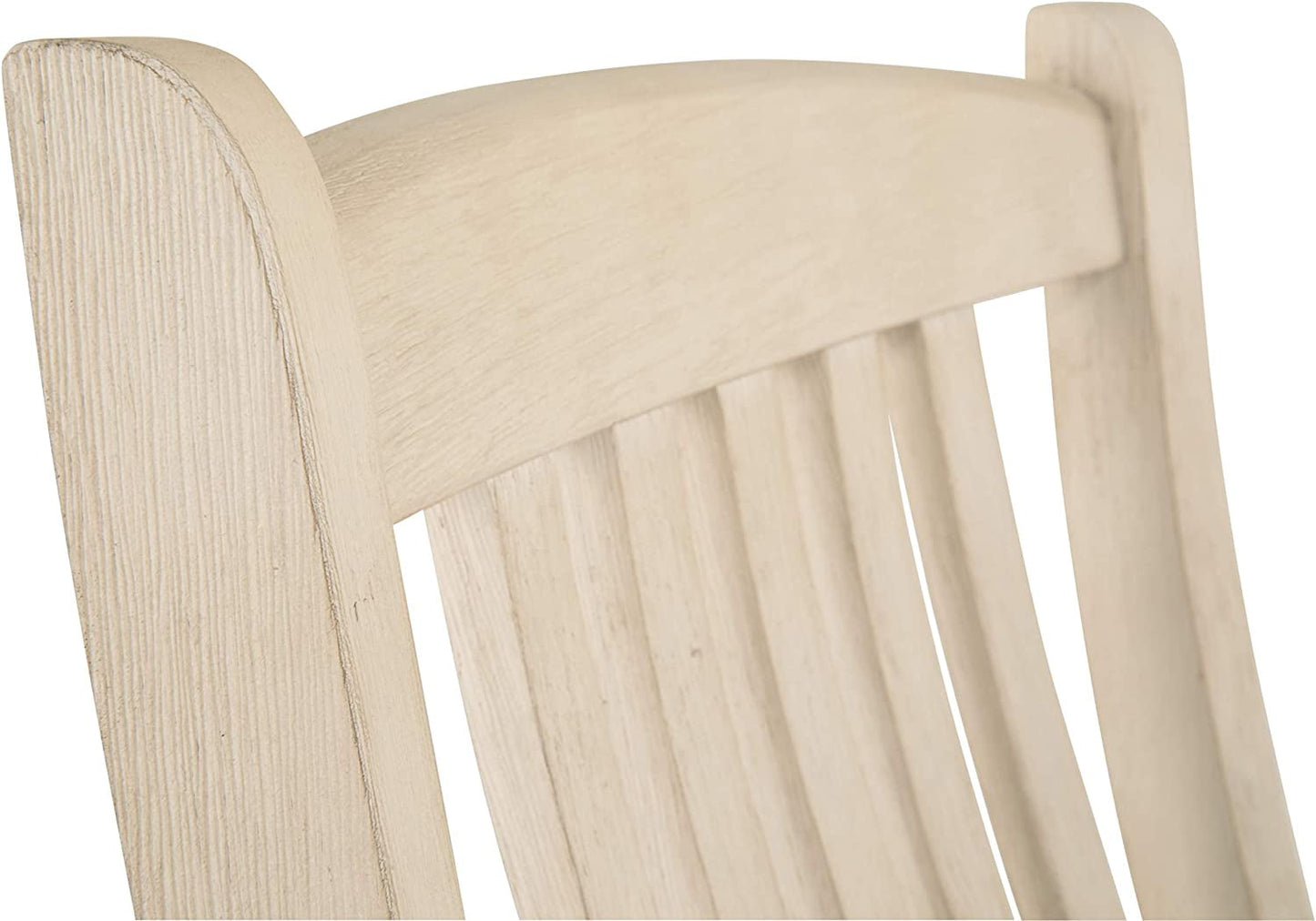 20 Inch Upholstered Dining Chair Antique White Set Of 2
