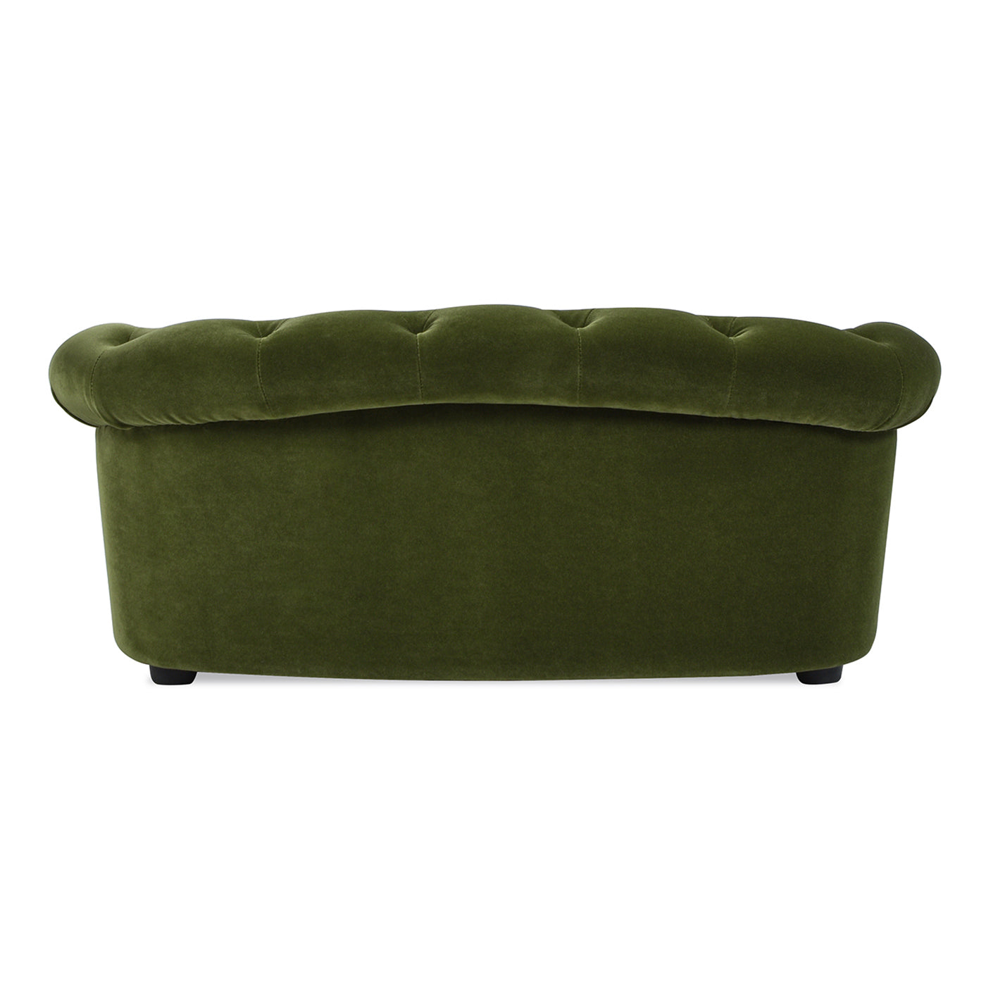 Kiki 36.5' Chesterfield Dog Sofa Bed, Medium, Olive Green Performance Velvet