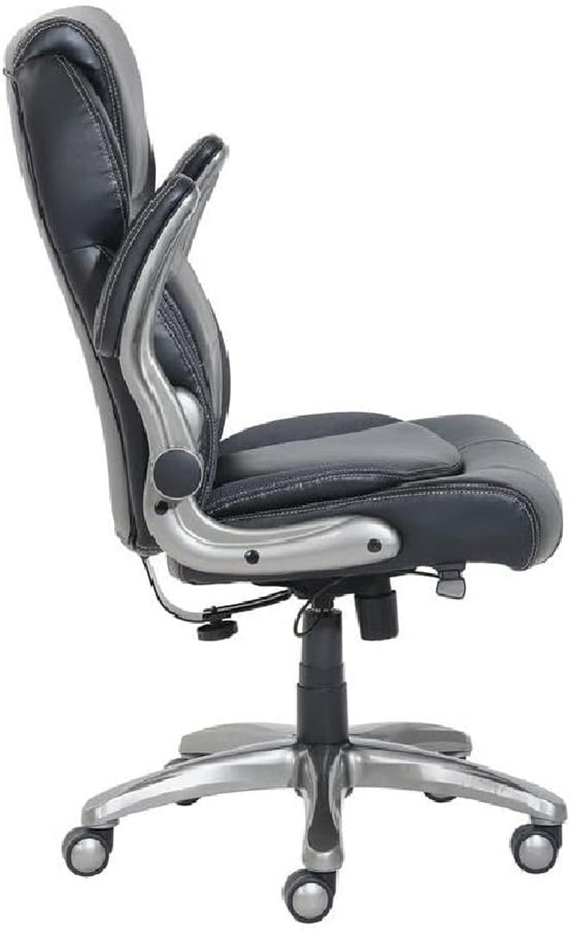 Ergonomic High Back Office Chair Black With Lumbar Support