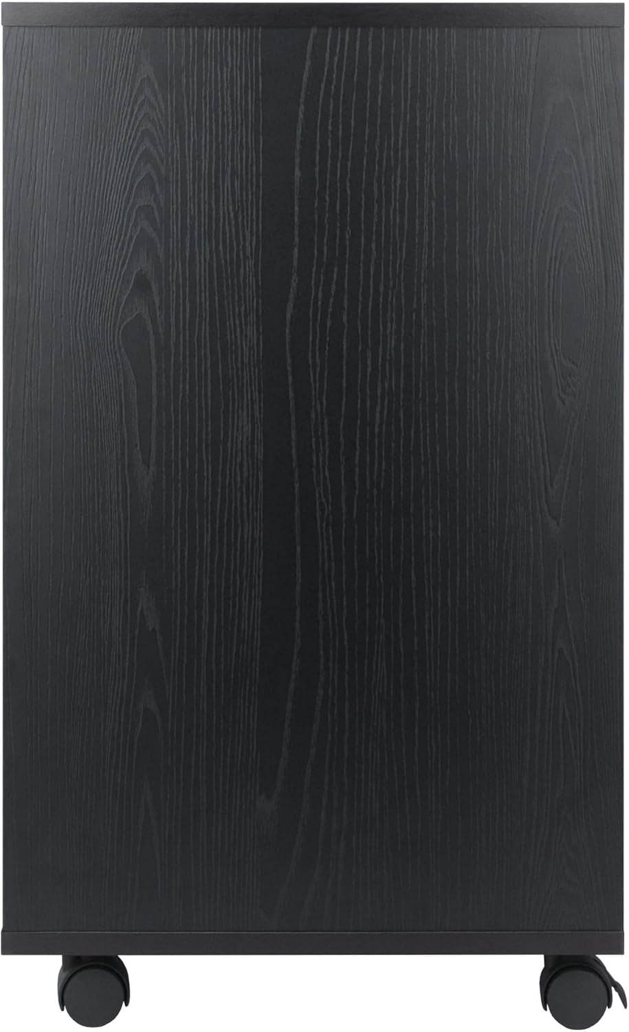Black Halifax Two Door Storage Cabinet With Four Drawers