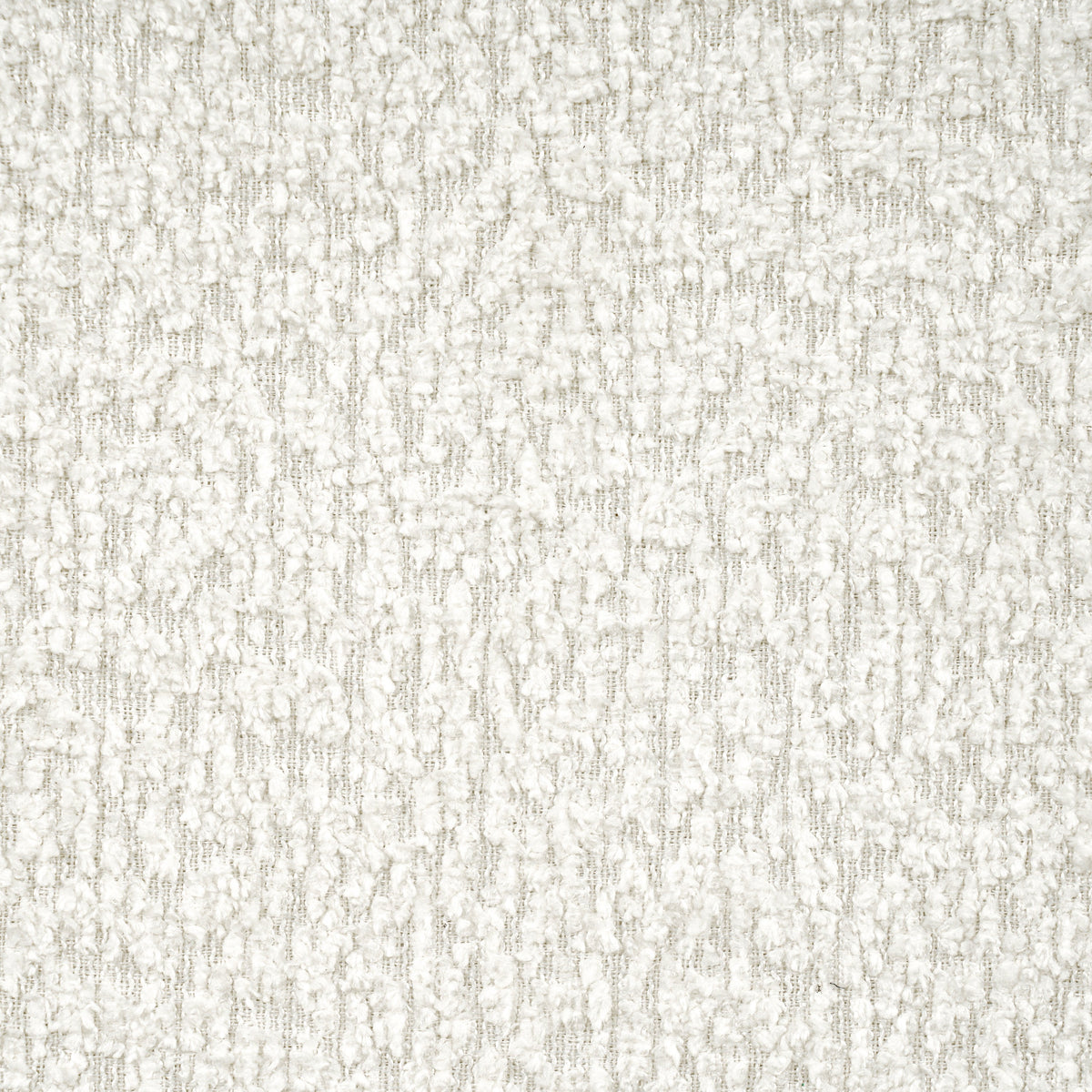 King Size Upholstered Bed Frame With Boucle Fabric Curved Headboard