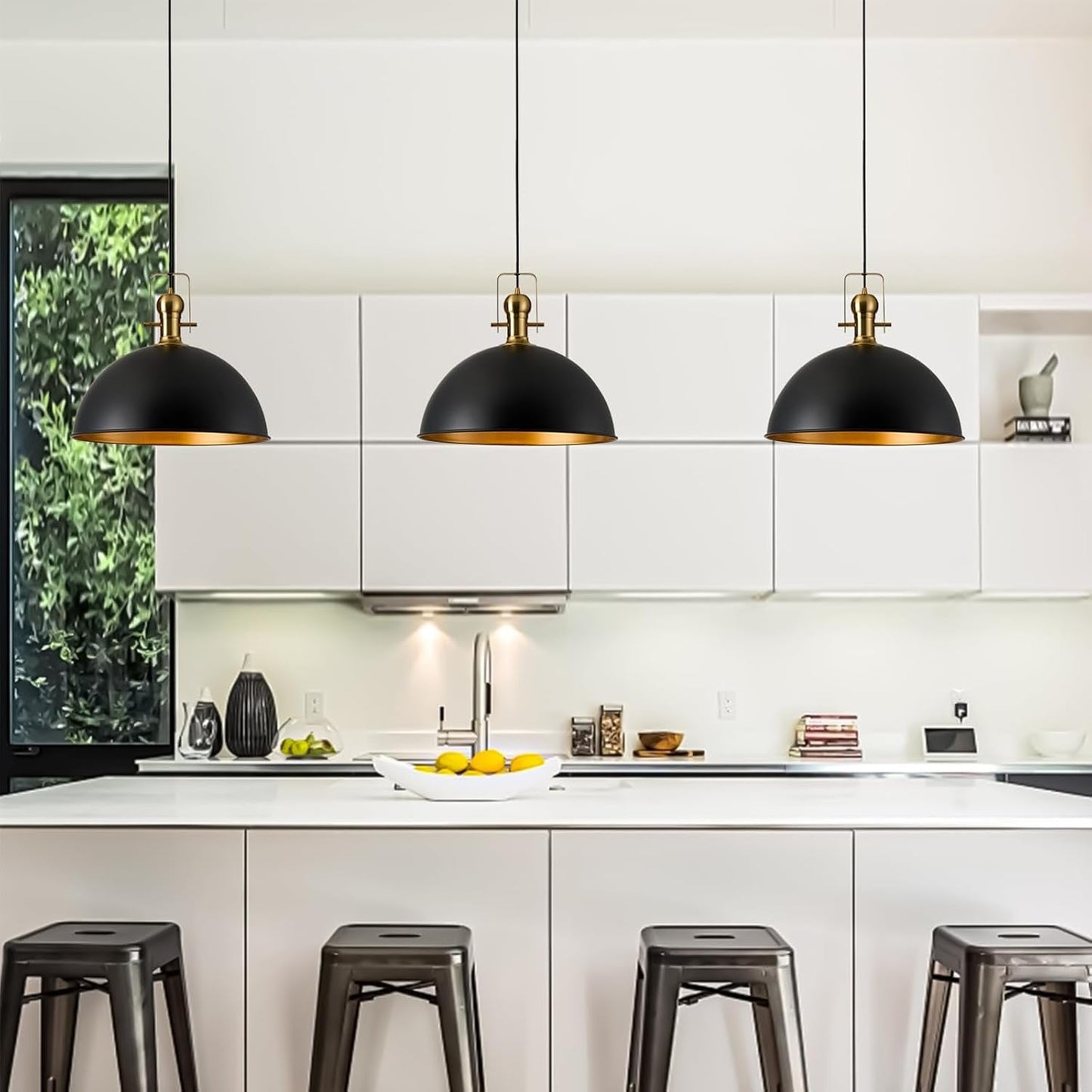 12 Inch Farmhouse Dome Pendant Lights