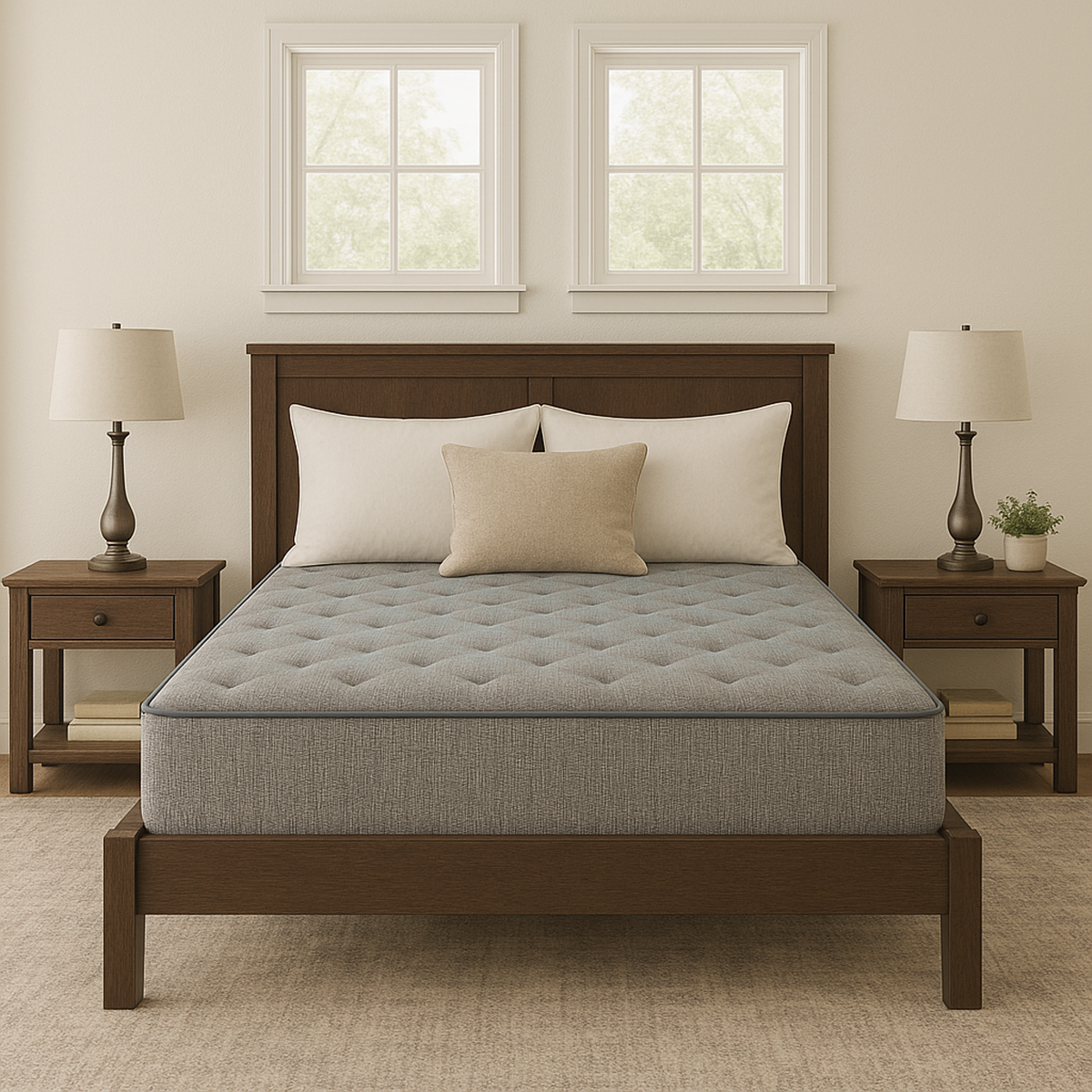 Restonic Comfort Care 2 Sided 9" Foam Core Mattress - King