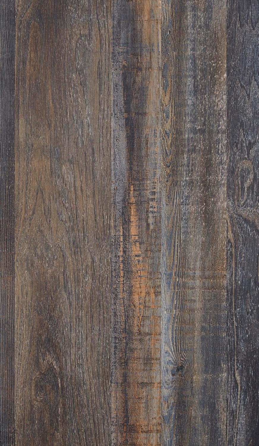 Rusticated Six Drawer Dresser Weathered Brown Bedroom