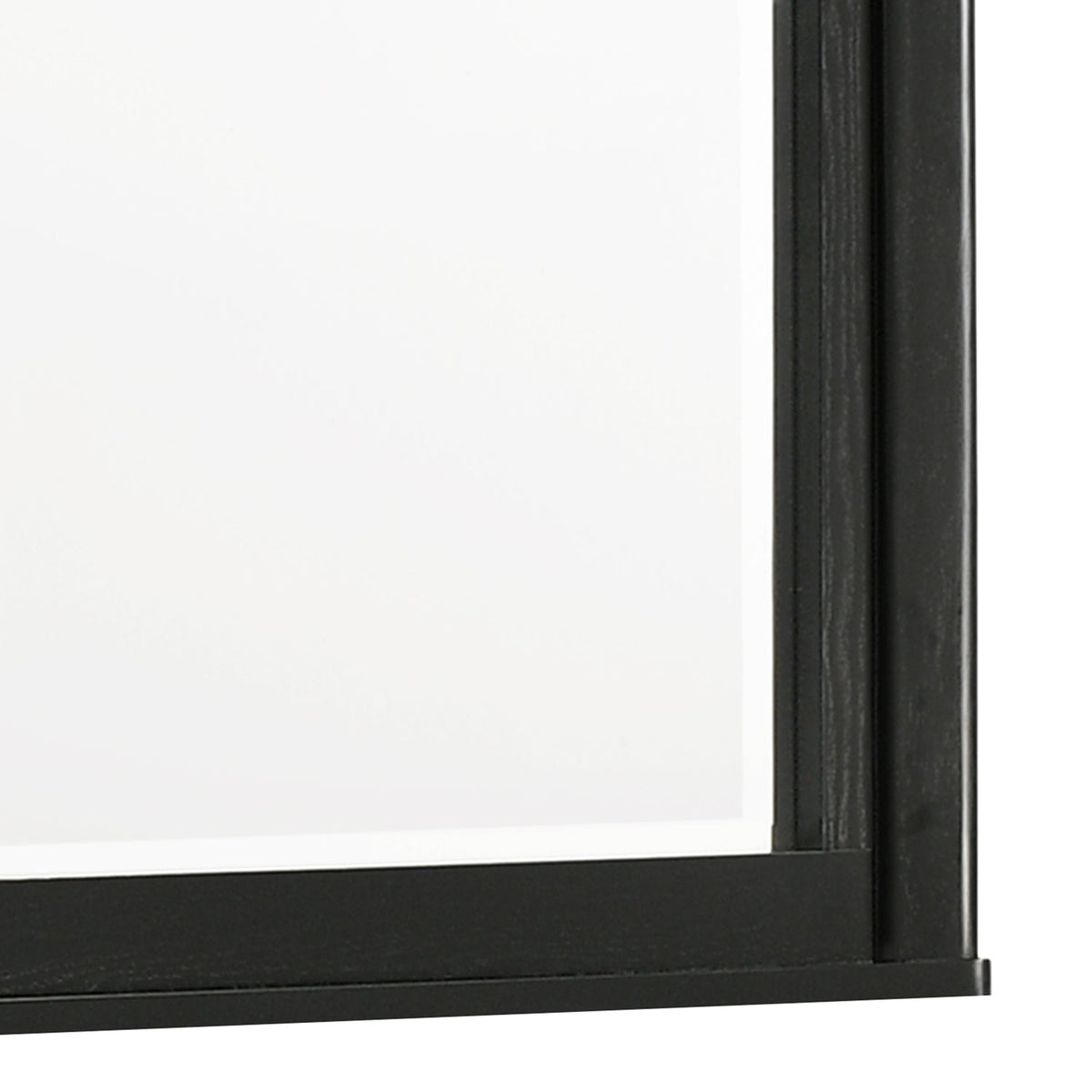 Opel Modern Beveled Bedroom Mirror with Deep Frame Profile