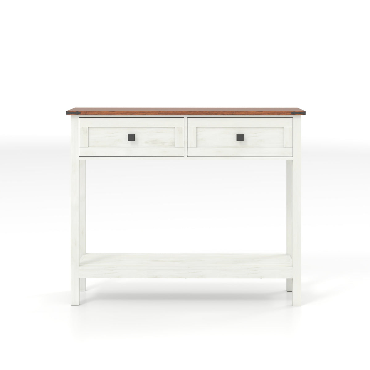 Farmhouse Style Console Table with 2 Drawers