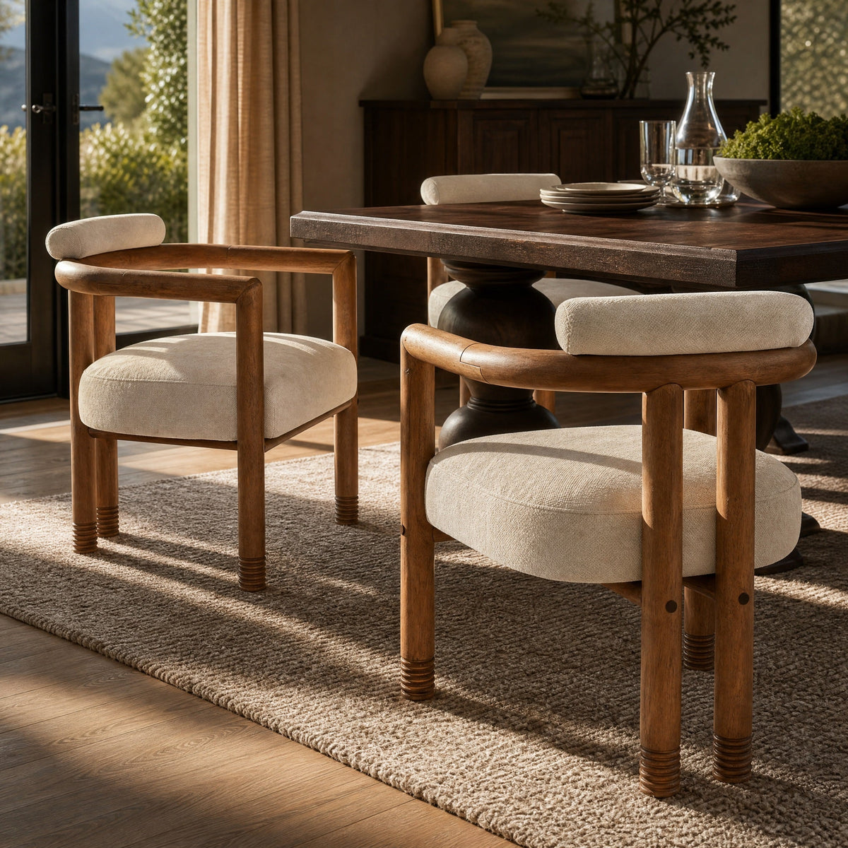 Modern Accent Chairs Set of 2