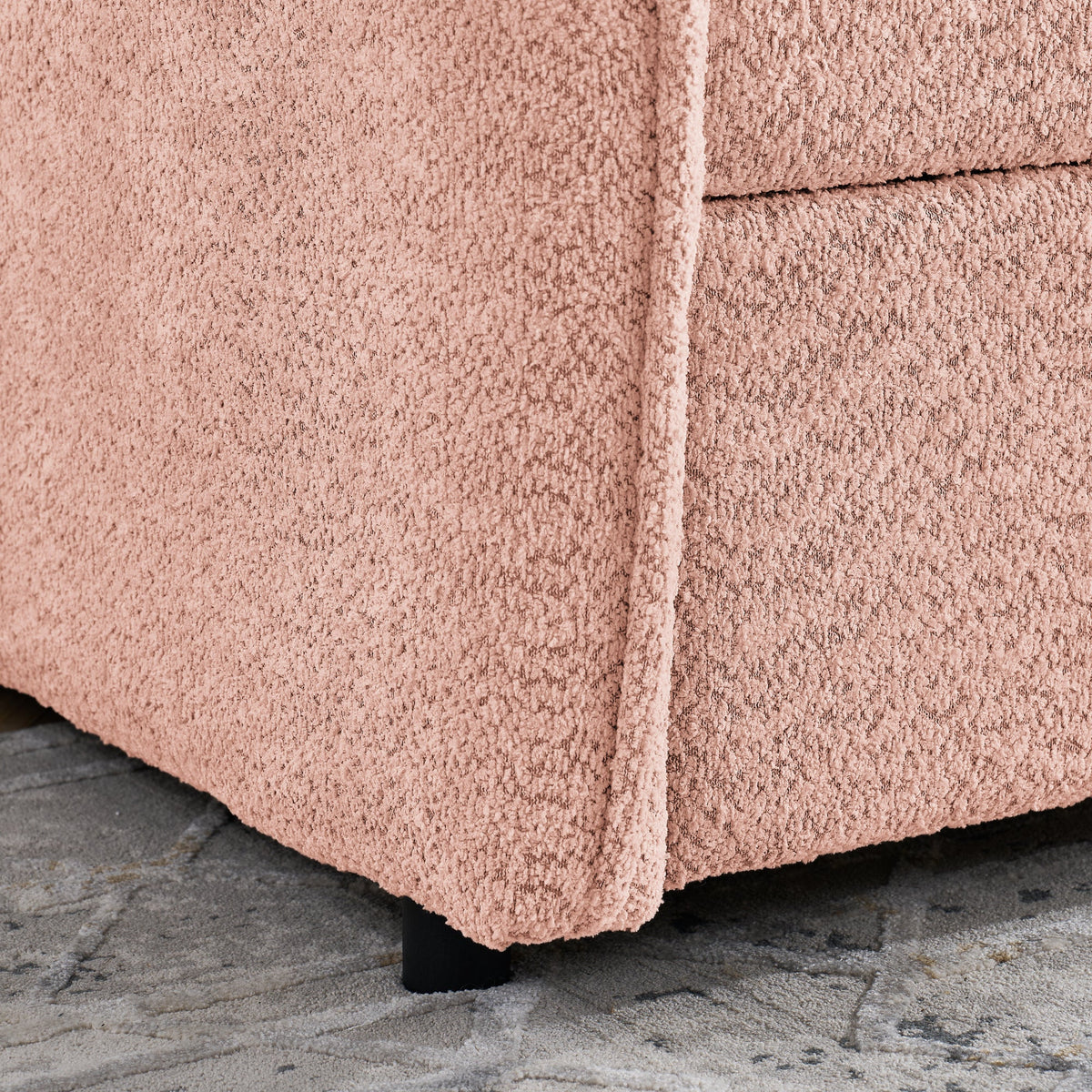 Upholstered Tufted Daybed with Twin Size Pop-up Trundle