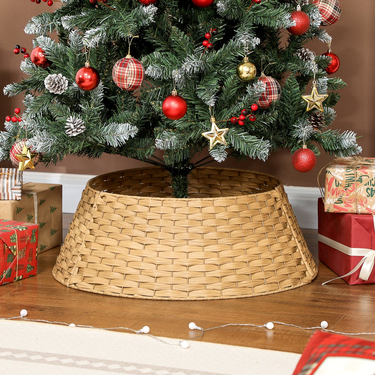 2.25 ft Rustic Christmas Tree Skirt