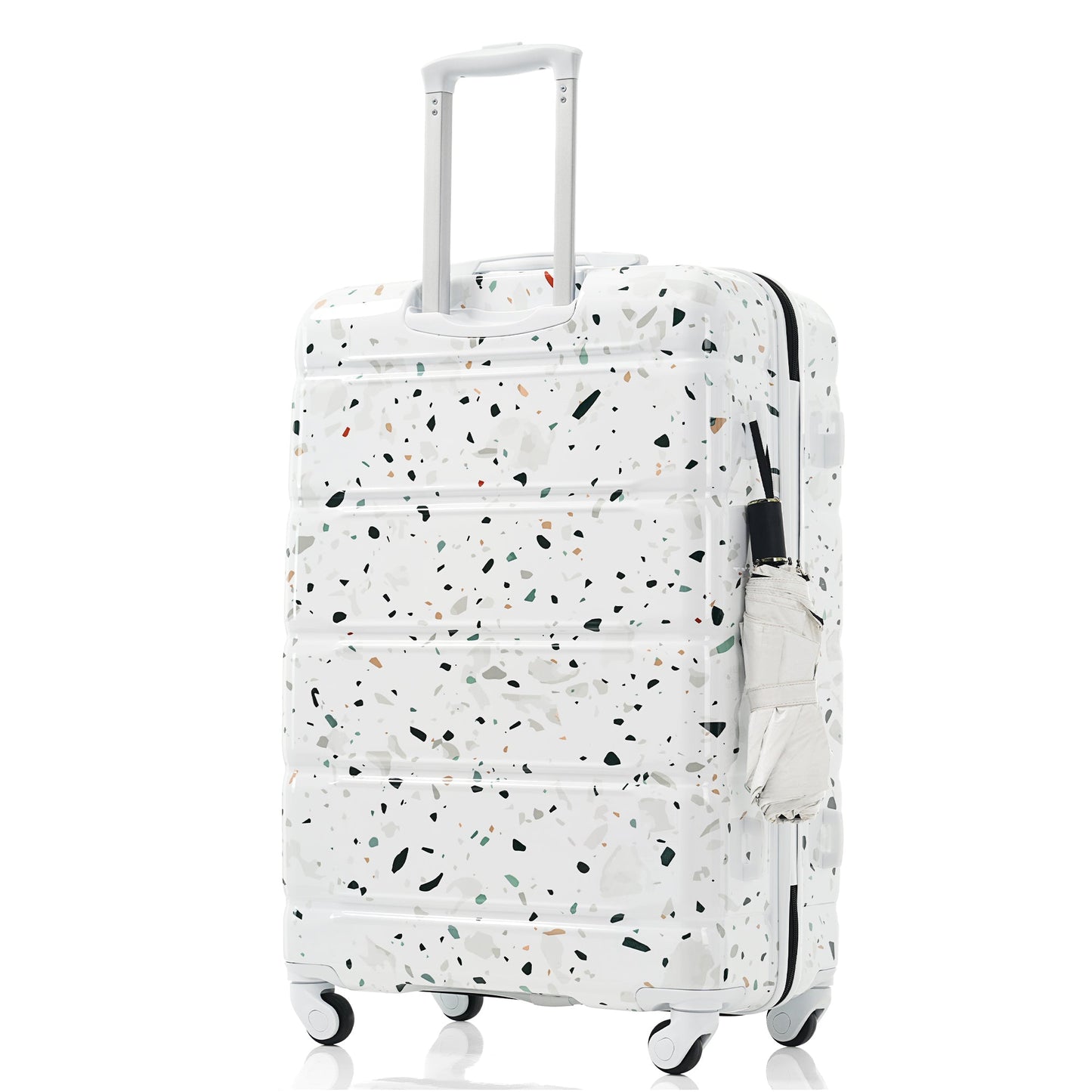 Luggage Set of 3 with USB Port and Spinner Wheels