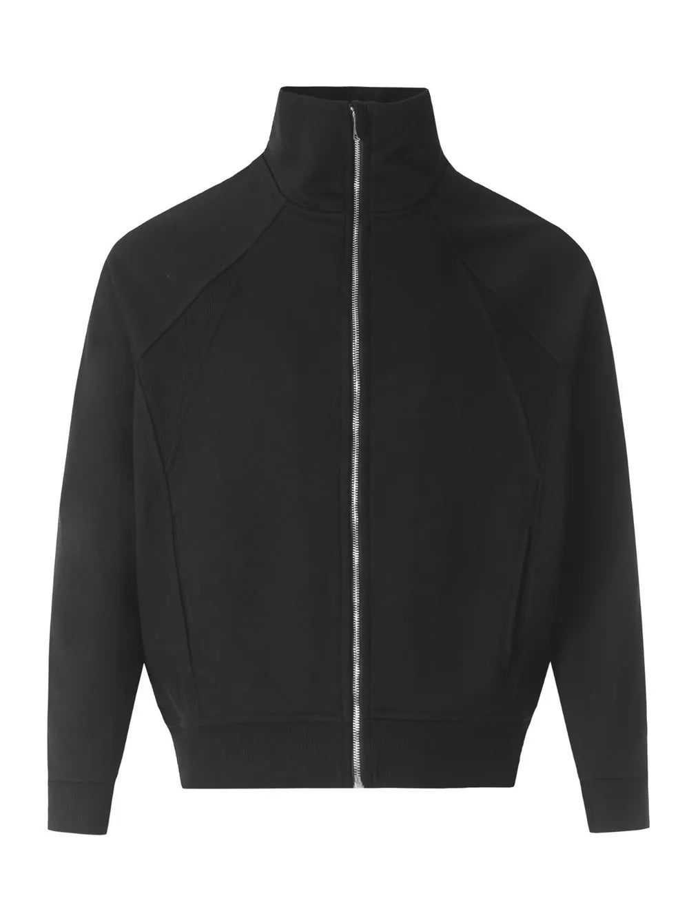 Zip Up Stand Collar Jacket