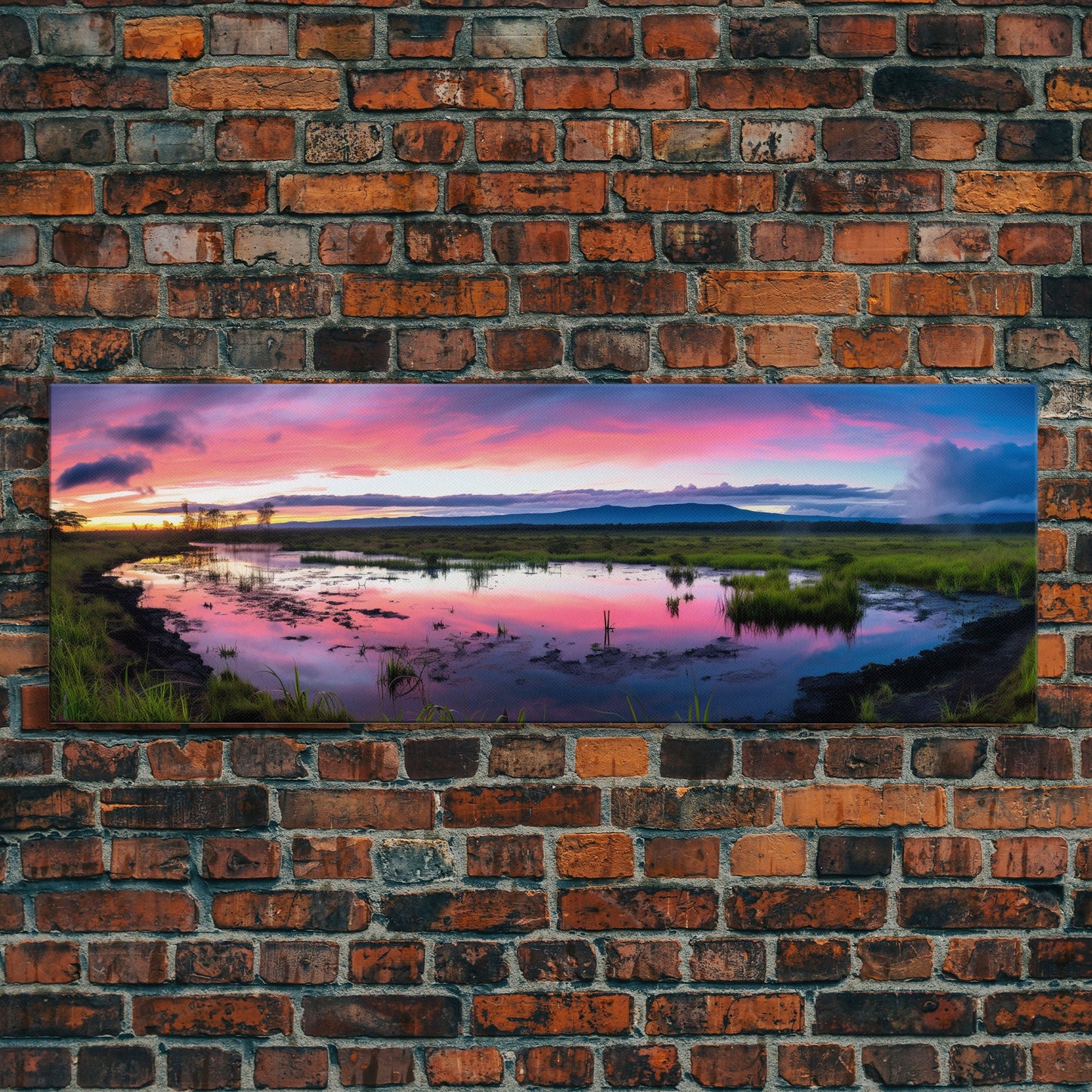 Panoramic of Hawaii Volcanoes National Park, Extra Large Wall Art, Panoramic Wall Art, Panoramic Landscape Print, Landscape Photography