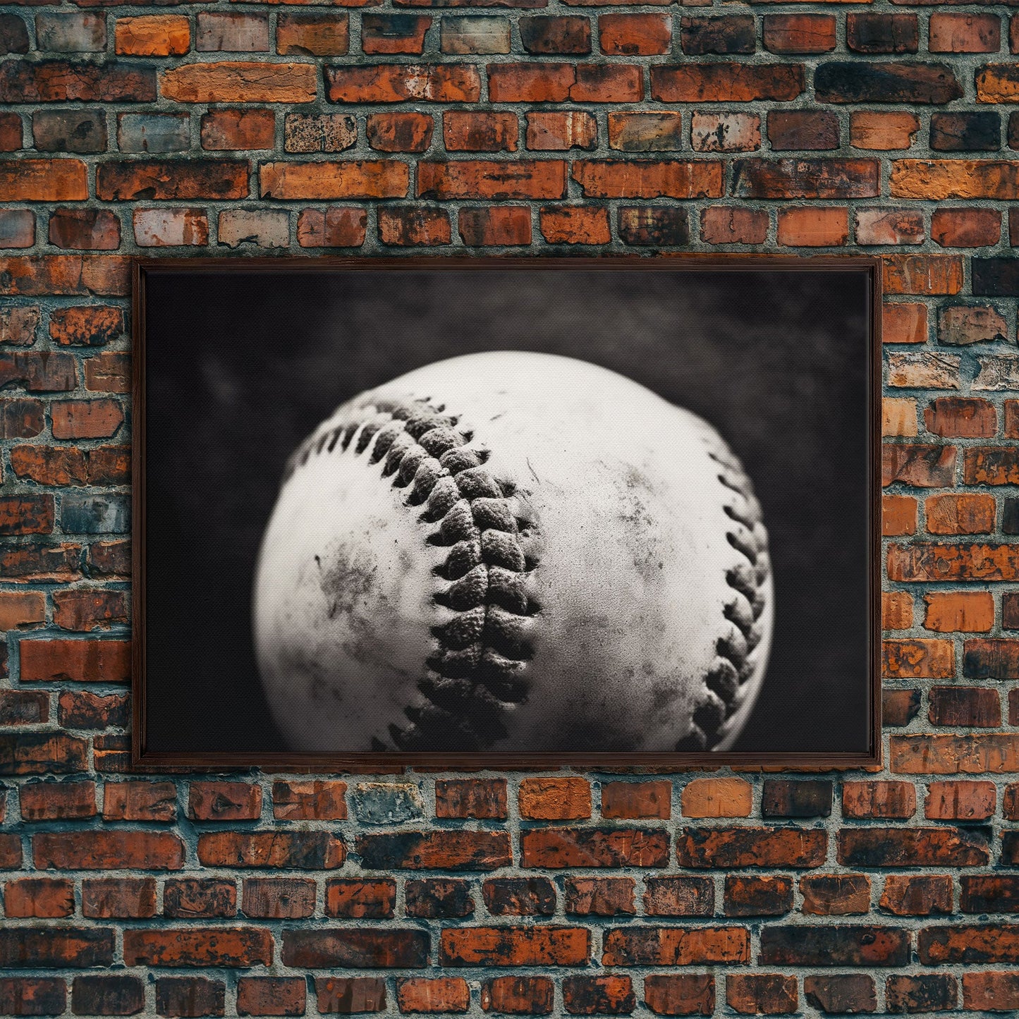 Framed Baseball Print, Black and White Baseball Picture, Sports Wall Decor, Boys Room Wall Decor, Baseball Player Gift, Baseball Nursery Art