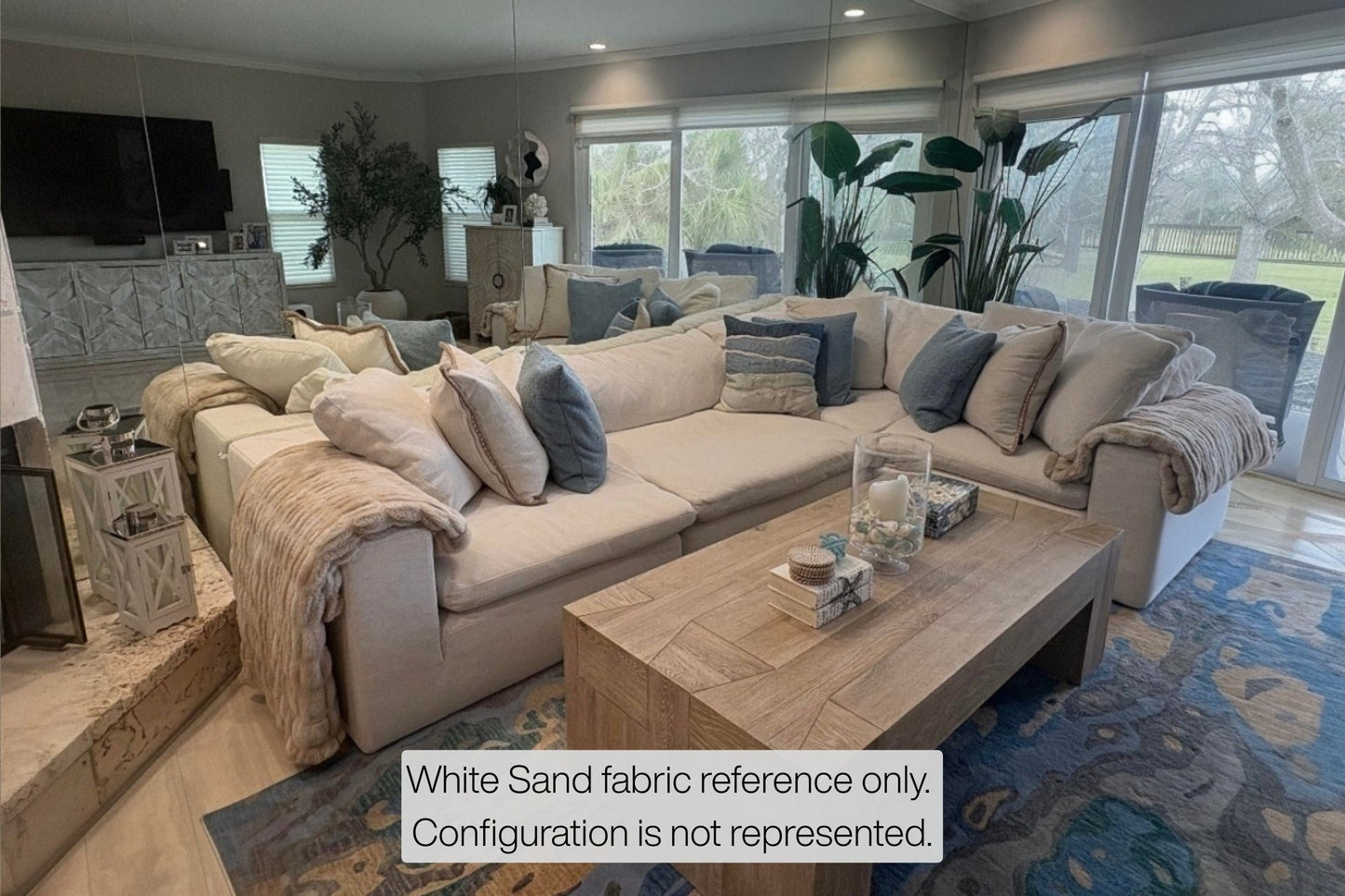 6-Cube Sectional or Iconic Movie Pit