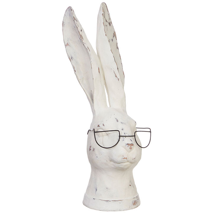 RABBIT WITH GLASSES - Ears up