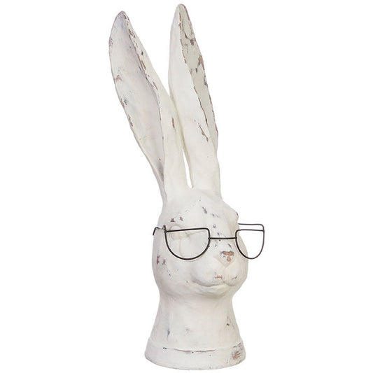 RABBIT WITH GLASSES - Ears up