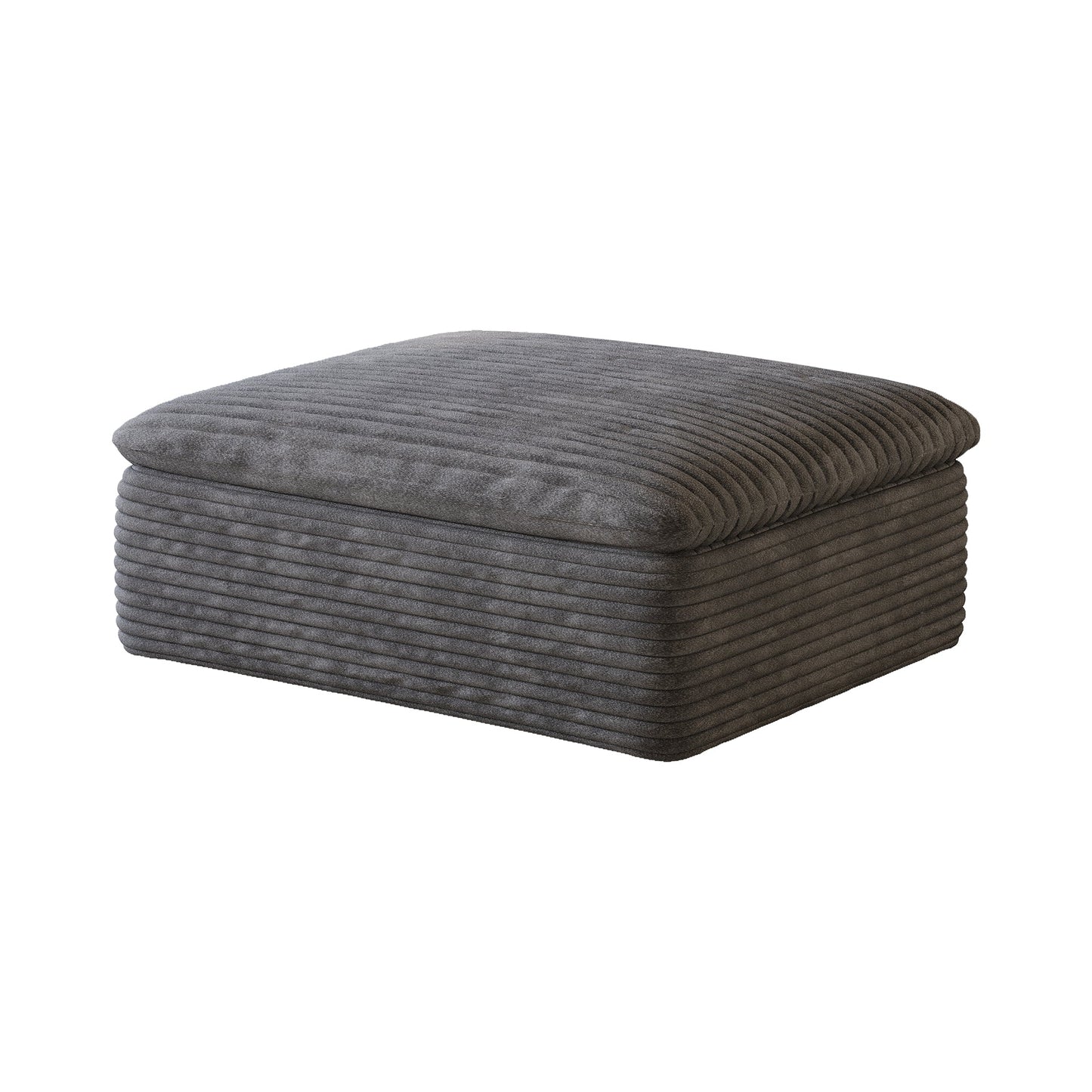 1 Middle Seat and Ottoman in Dark