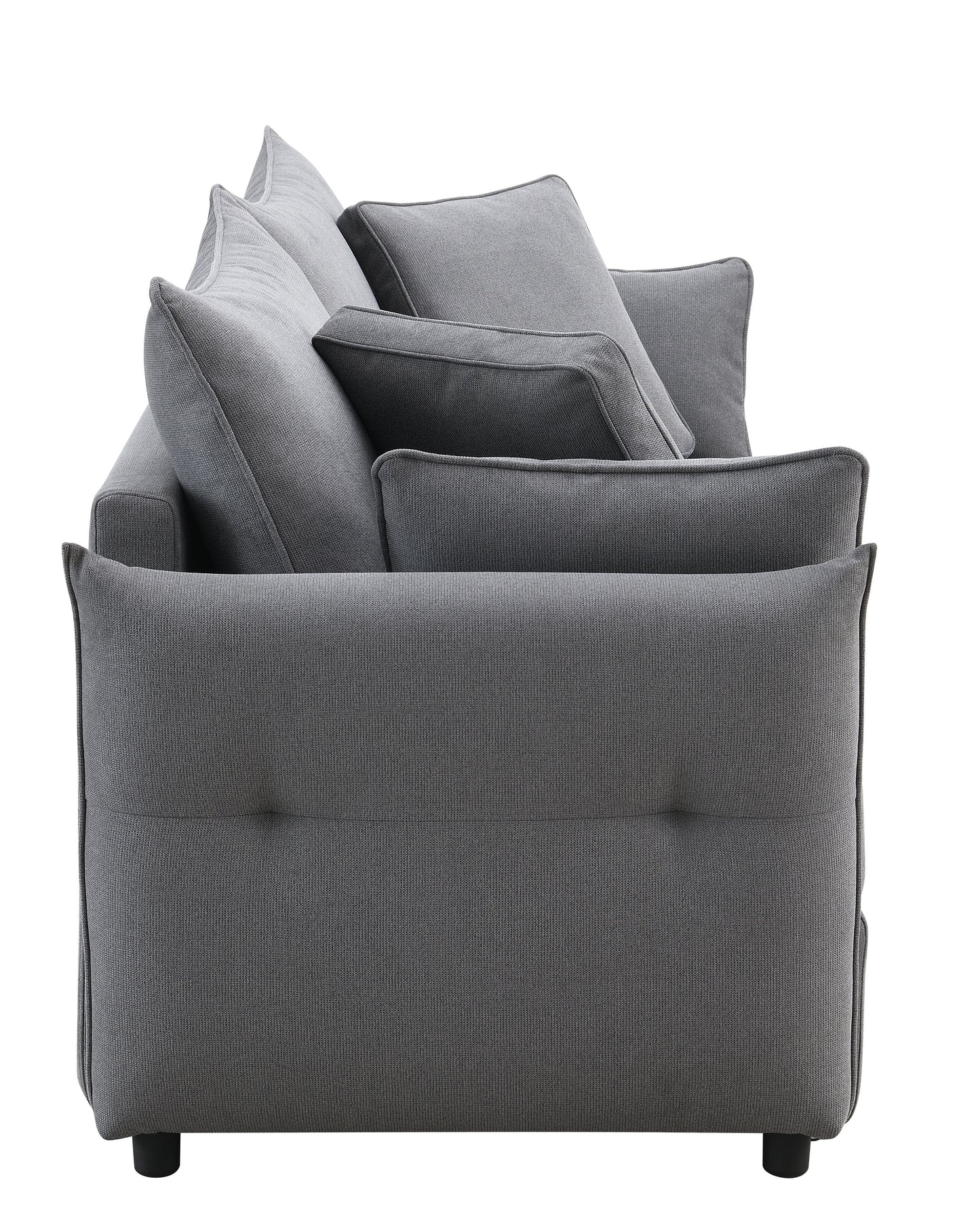 Irina Pull-Out Fabric Sleep With Storage