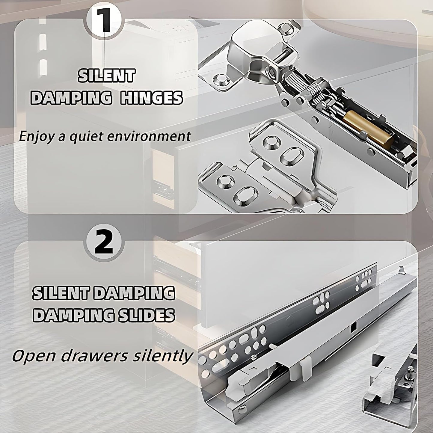 Spacious L Shaped Executive Desk With Side Storage System