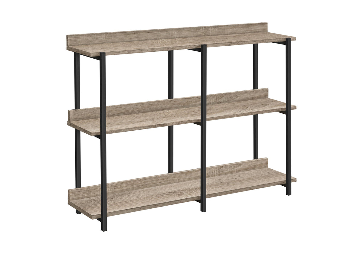 Accent Table - 3-Tier Console for Living Room or Entryway