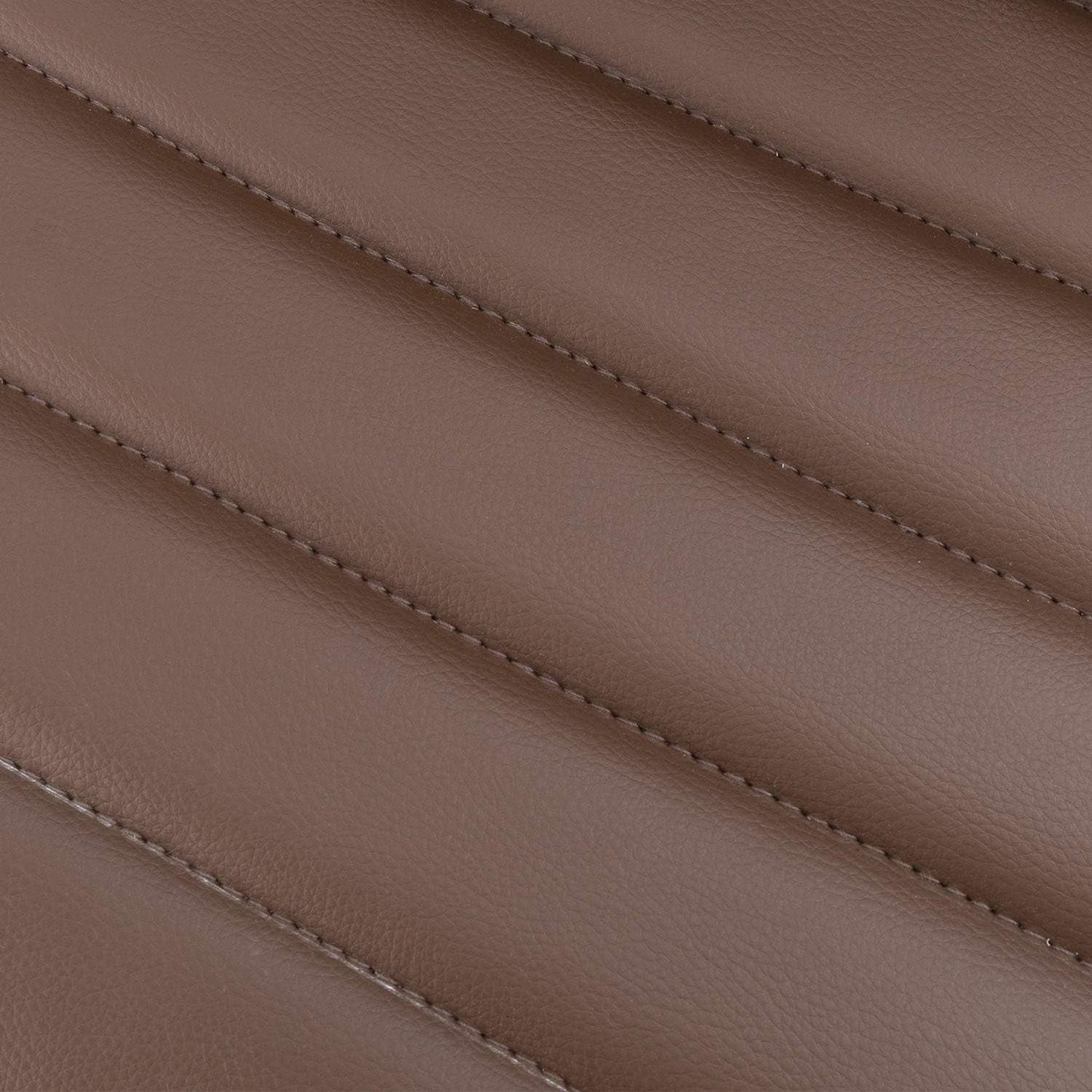 Mid Back Leather Armless Ribbed Task Chair Swivel Office