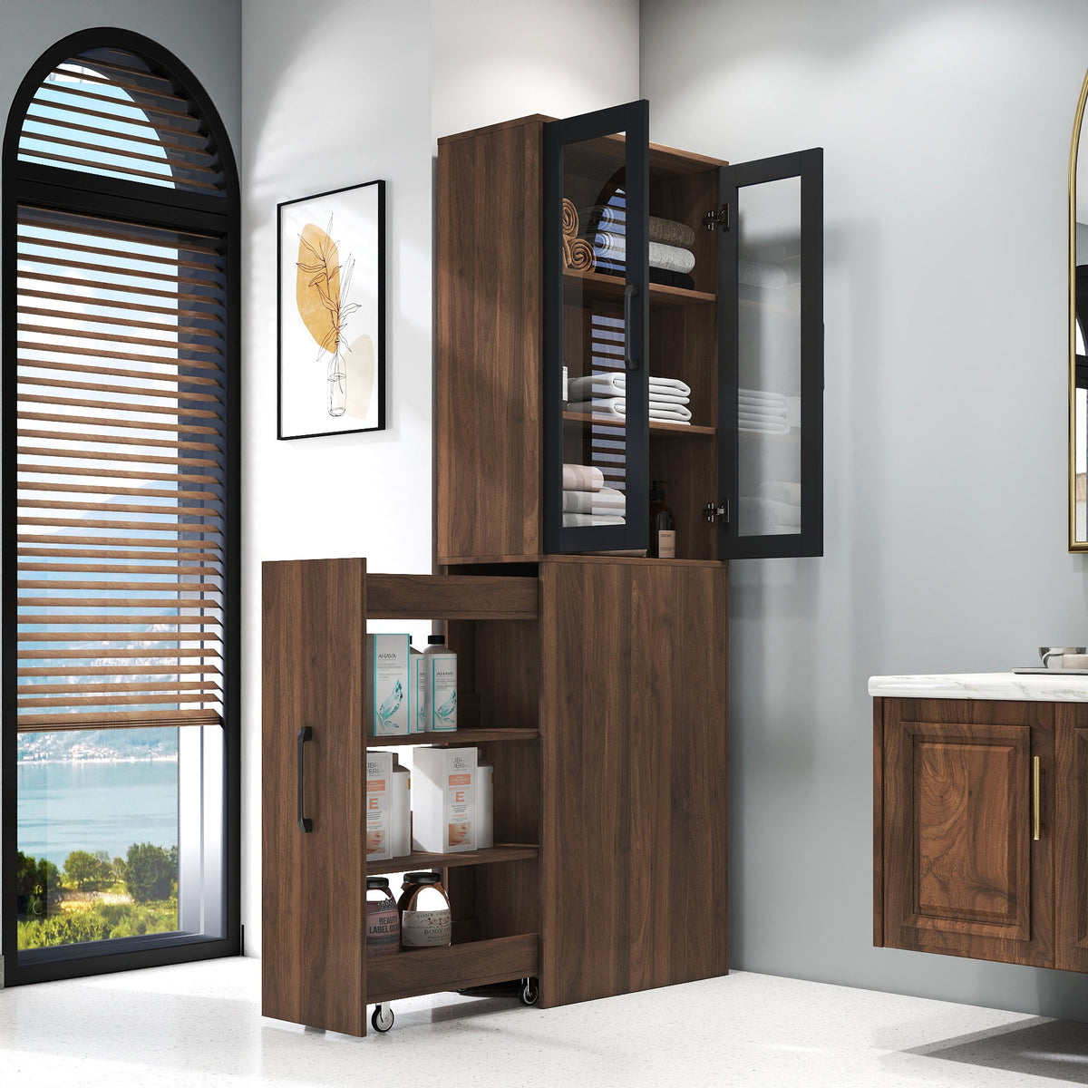 70.87" H Display Storage Cabinet