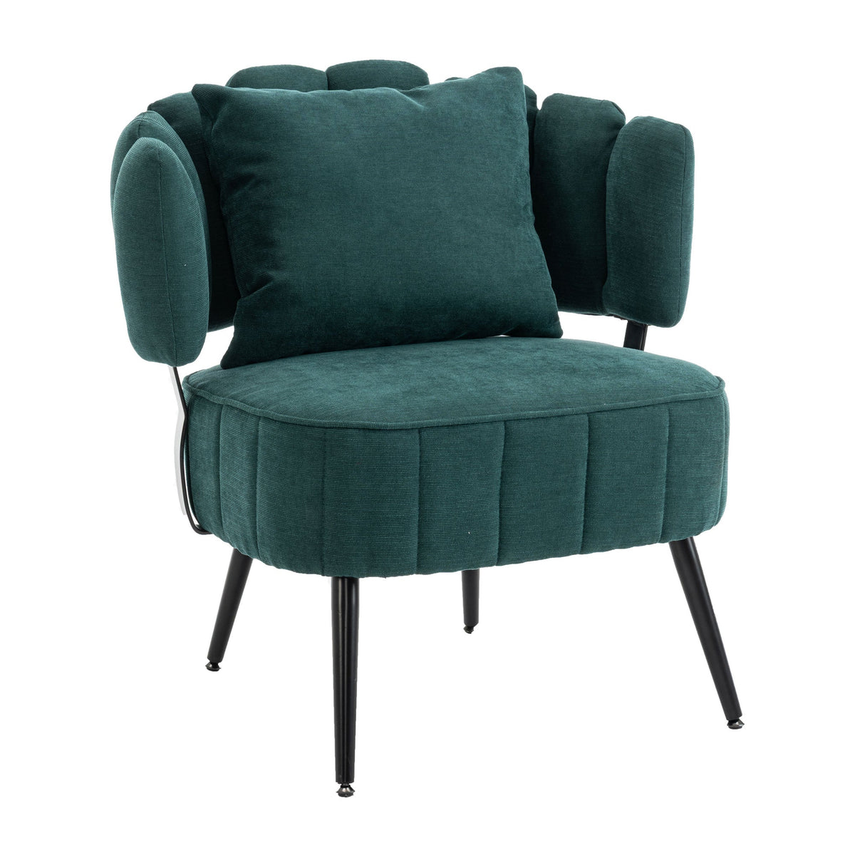 Decorative Armchair with Spring Seat Cushion