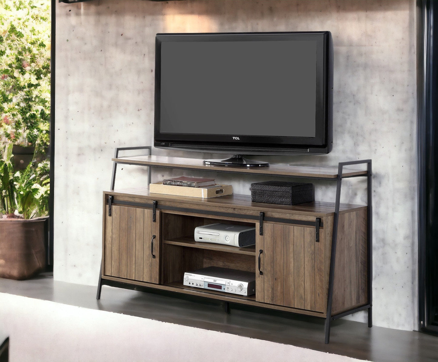 Rashawn Rustic TV Stand