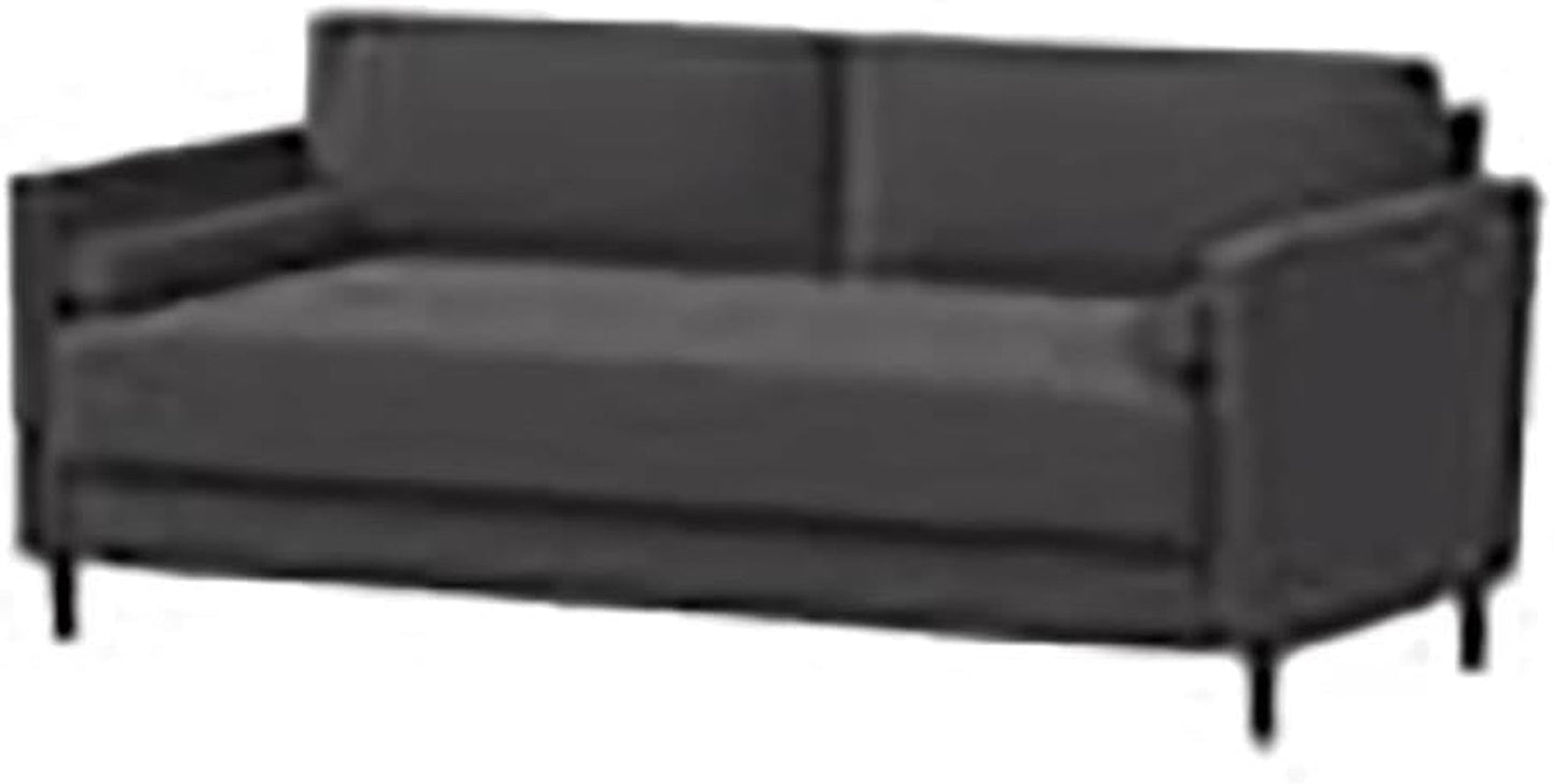 Heather Grey Fabric Sofa With Modern Design And Durable