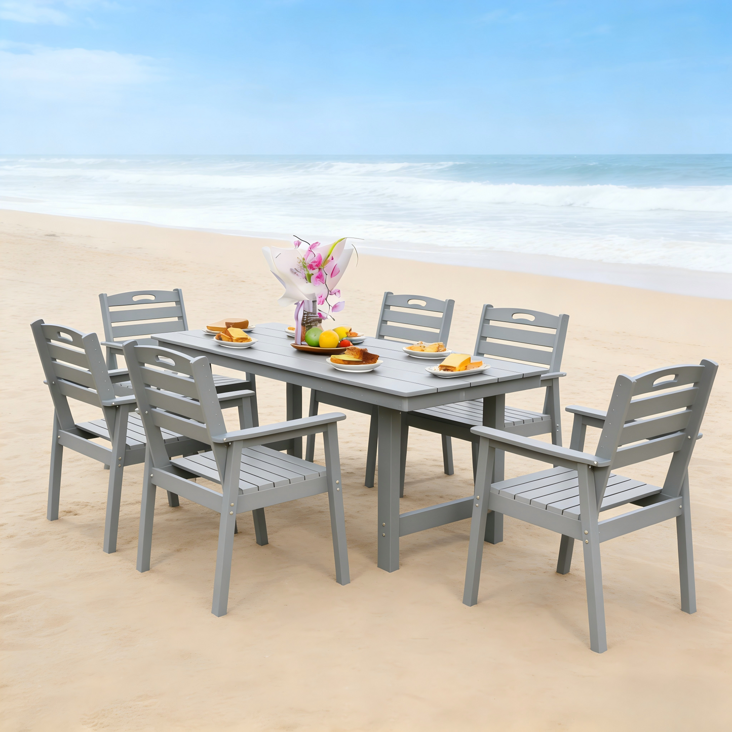 HDPE Outdoor Patio Dining Set