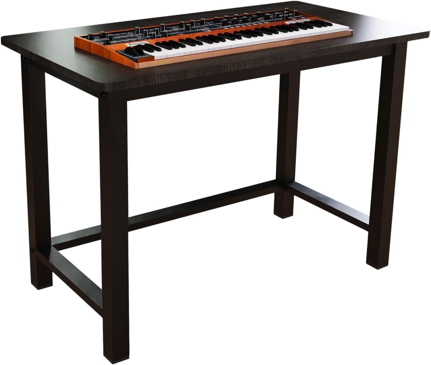 43 Inch Home Office Desk With Heavy Duty Steel Frame