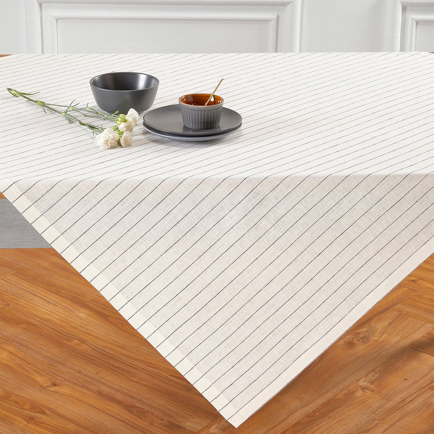 Pinstripe Table Throw