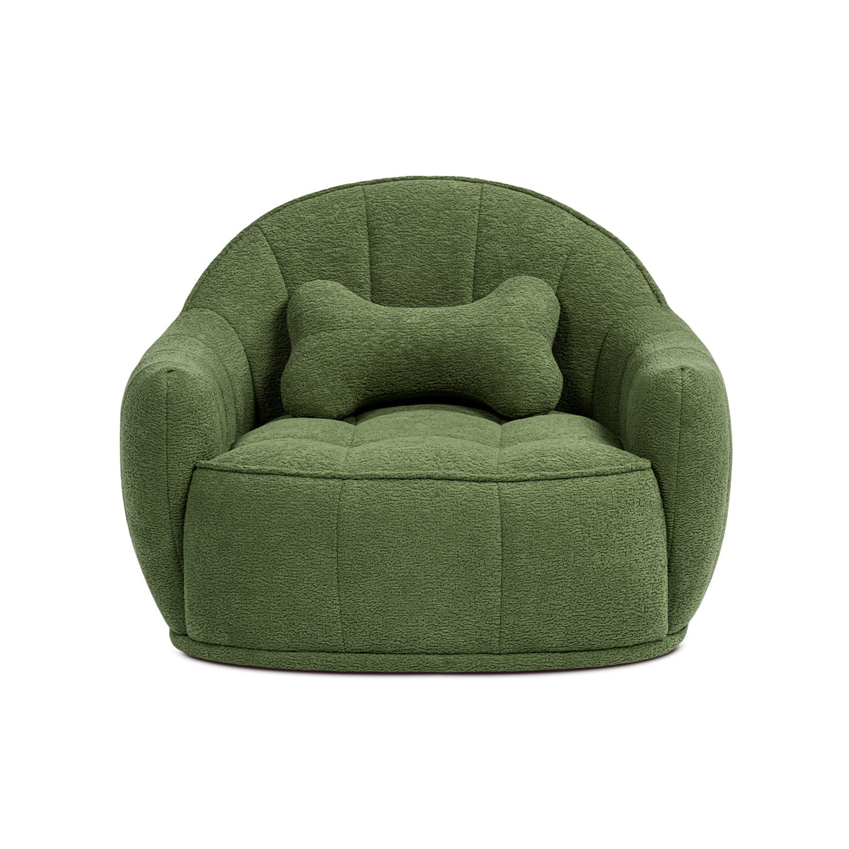 Louie 30.5" Dog Sofa Bed in Moss