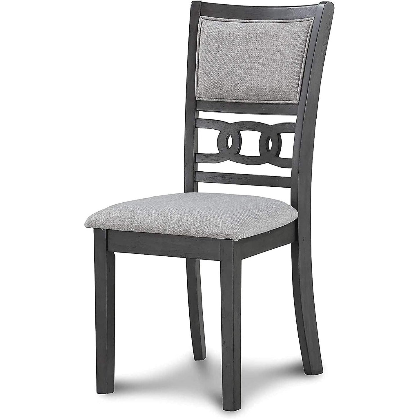 Gray 5 Piece Dining Table Set With 4 Chairs For Kitchen