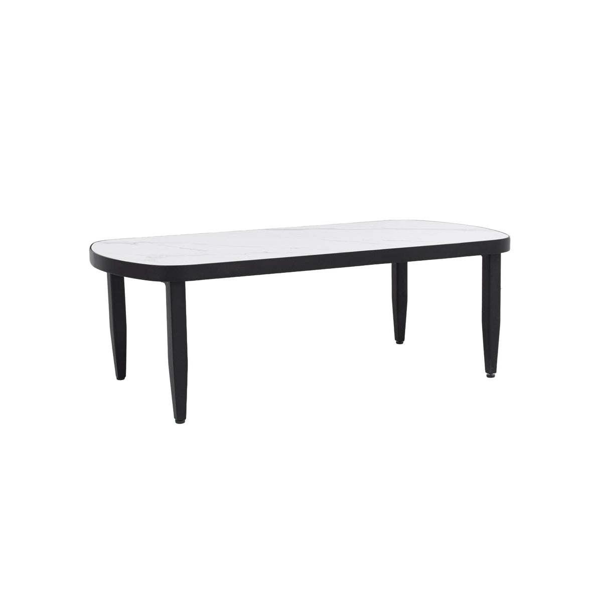 Modern Outdoor Elegance Arc Coffee Table