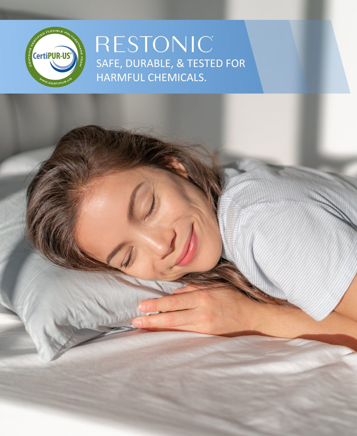 TempaGel by Restonic 13" Smooth Top, Plush Mattress, King