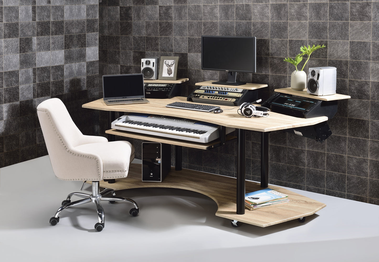 83" Eleazar Music Studio Desk