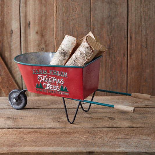 Farm Fresh Christmas Trees Wheelbarrow