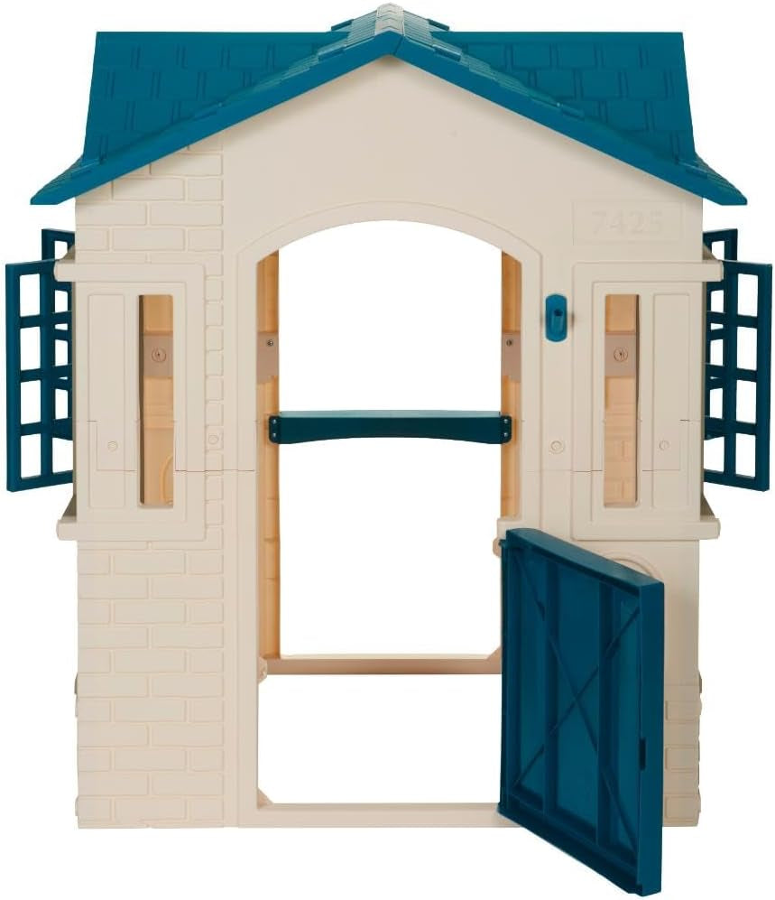 Blue Cape Cottage Playhouse Large Outdoor Kids Playhouse